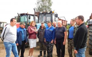 КУПСХП «Дриссенский» Верхнедвинского района наращивает объемы производства зерновых, молока и мяса