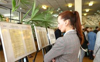 В Новополоцке начала работу интерактивная выставка «Партизаны Беларуси»