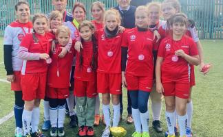 В Витебске завершились открытые областные соревнования по футболу среди девочек