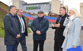 Министр спорта и туризма Республики Беларусь Сергей Ковальчук с рабочим визитом посетил Глубокое