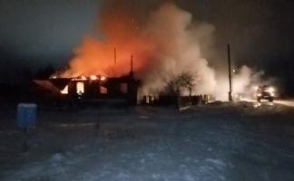Двое мужчин погибли на пожарах в Миорском и Сенненском районах