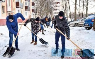 БРСМ в Витебской области возобновил горячие линии помощи в уборке снега одиноким и пожилым людям