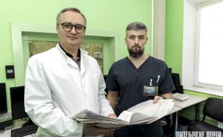 Врач — эндоваскулярный хирург Витебской областной клинической больницы  Сергей Довгий: 