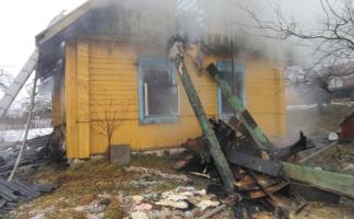 В Глубокском районе 21 января на пожарах погибли 2 человека