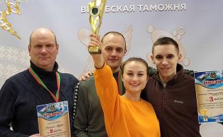 В Витебске прошли соревнования по плаванию среди таможенников