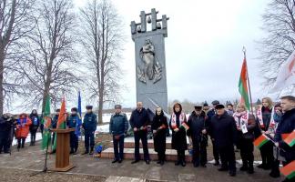 В Лиозненском районе прошел митинг, посвящённый Дню памяти жертв Хатыни и в память о сожженных в годы войны белорусских деревнях
