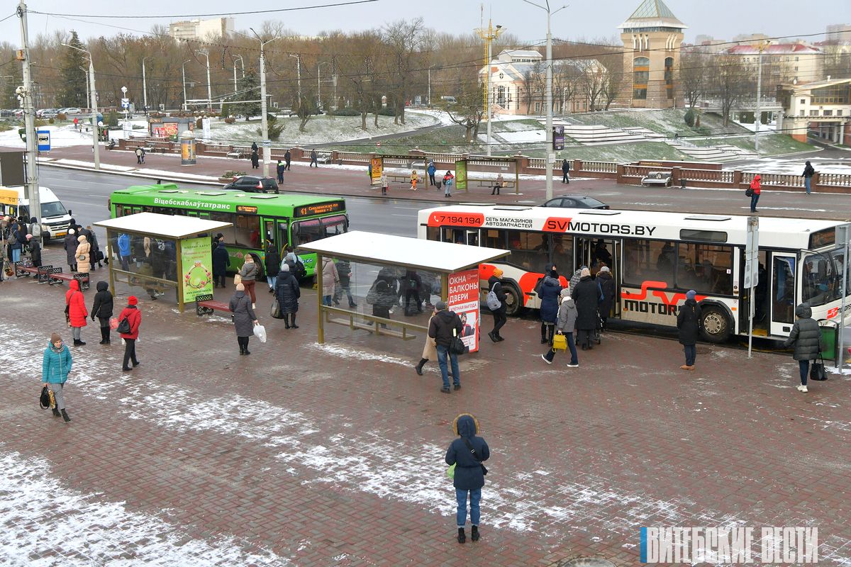 В Витебске меняется расписание одного городского автобусного маршрута