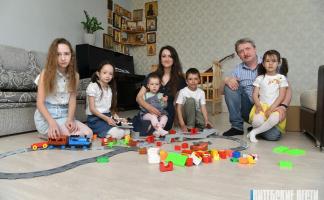Многодетная семья Шкелёнок из Витебска: «В детях ищите радость!»