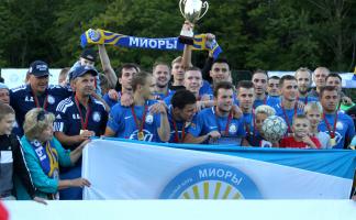 «Миоры» выиграли Кубок Витебской области по футболу