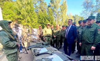 В Полоцком районе завершается сбор территориальной обороны