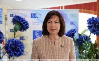 Наталья Кочанова встретилась с активом БСЖ Витебской области