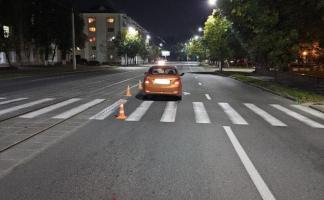 ДТП на нерегулируемом пешеходном переходе в Витебске: пострадал пешеход