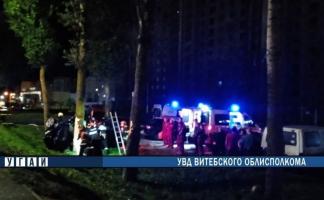 В Витебске ночью легковушка слетела в кювет: есть пострадавшие