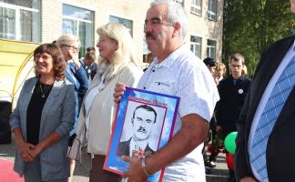 В Чашникском районе Кащинской средней школе присвоили имя Героя Советского Союза М. А. Сурина