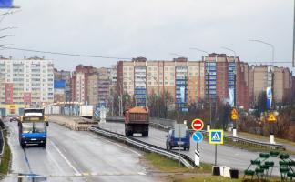 В Полоцке с 20 ноября закрывается движение по одной стороне моста через Двину на улице Богдановича