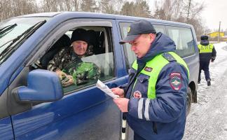 Госавтоинспекторы Беларуси и России провели совместную акцию на границе