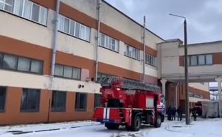 Спасатели ликвидировали возгорание в цеху Оршанского льнокомбината