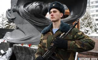 Памятный митинг, посвященный 35-летию вывода советских войск из Афганистана, прошел в Витебске
