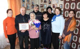 Старэйшы жыхар адной з вёсак Шаркаўшчынскага раёна адзначыла 100-годдзе