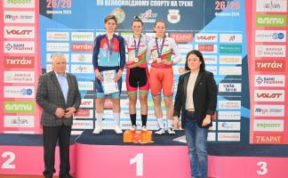 Спортсменка из Витебской области установила рекорд Беларуси на соревнованиях по велотреку