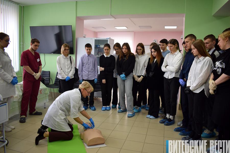 Учащиеся десятых классов из школ Сенненского района приняли участие в проекте 