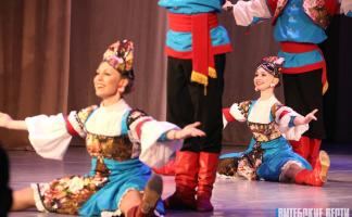 В Витебске прошел концерт Санкт-Петербургского театра песни и танца «Морошко»