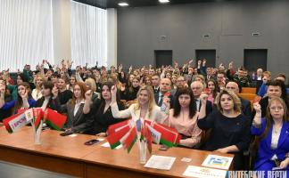 Витебский обком БРСМ выдвинул кандидатов в делегаты ВНС 