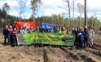 Витебские железнодорожники приняли участие в акции «Аднавiм лясы разам»