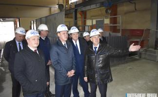 Руслан Пархамович ознакомился с производством завода сборного железобетона № 3 Витебска