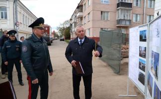Министр по чрезвычайным ситуациям Вадим Синявский посетил с рабочим визитом Витебскую область