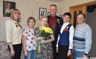 9 мая бывшей узнице концлагеря Саласпилс витебчанке Алине Волоткович исполняется 90 лет