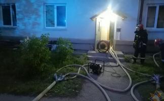 В Витебске при пожаре погиб мужчина