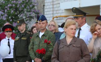 В Полоцке открыли мемориальную доску на доме, где жил Герой Беларуси Никита Куконенко