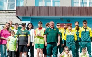 «Макслайн» в Гомеле победил «Бумпром» и продолжил свой благотворительный марафон