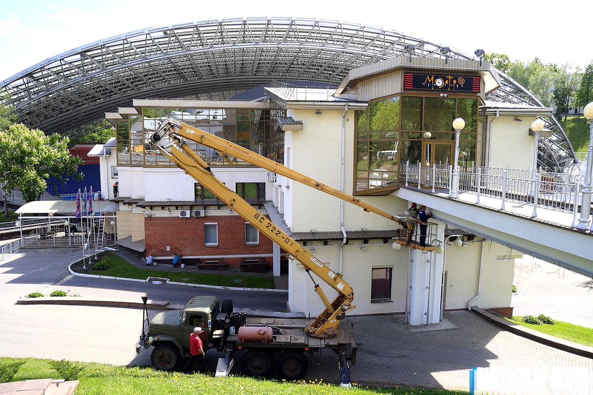 Какие работы ведутся на реконструкции Летнего амфитеатра в Витебске?