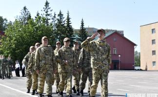 Военно-патриотическая игра «Зарница» проходит в Витебске