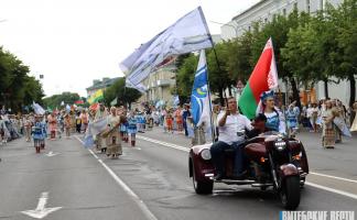 В Орше проходит фестиваль белорусского льна 