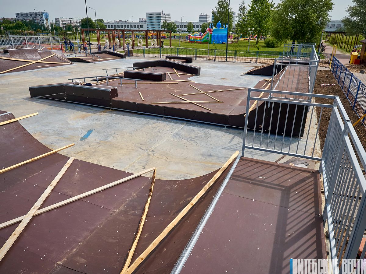 Каким будет скейт-парк в Витебске?