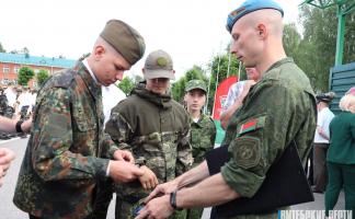 В Витебске проходит областной этап республиканской военно-патриотической игры «Орленок»
