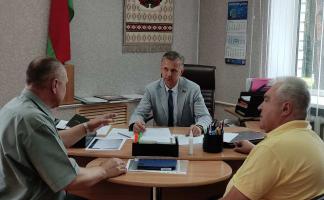 Депутат Палаты представителей Национального собрания Республики Беларусь Глеб Гуленков с рабочим визитом посетил Оршанский район