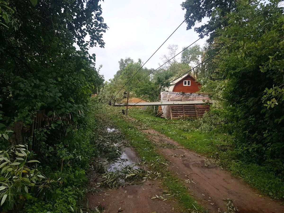  54 бригады энергетиков ликвидируют последствия вчерашней непогоды в Витебской области