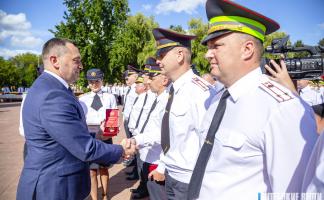 В Витебске торжественно отметили 106-ю годовщину со дня образования губернской милиции