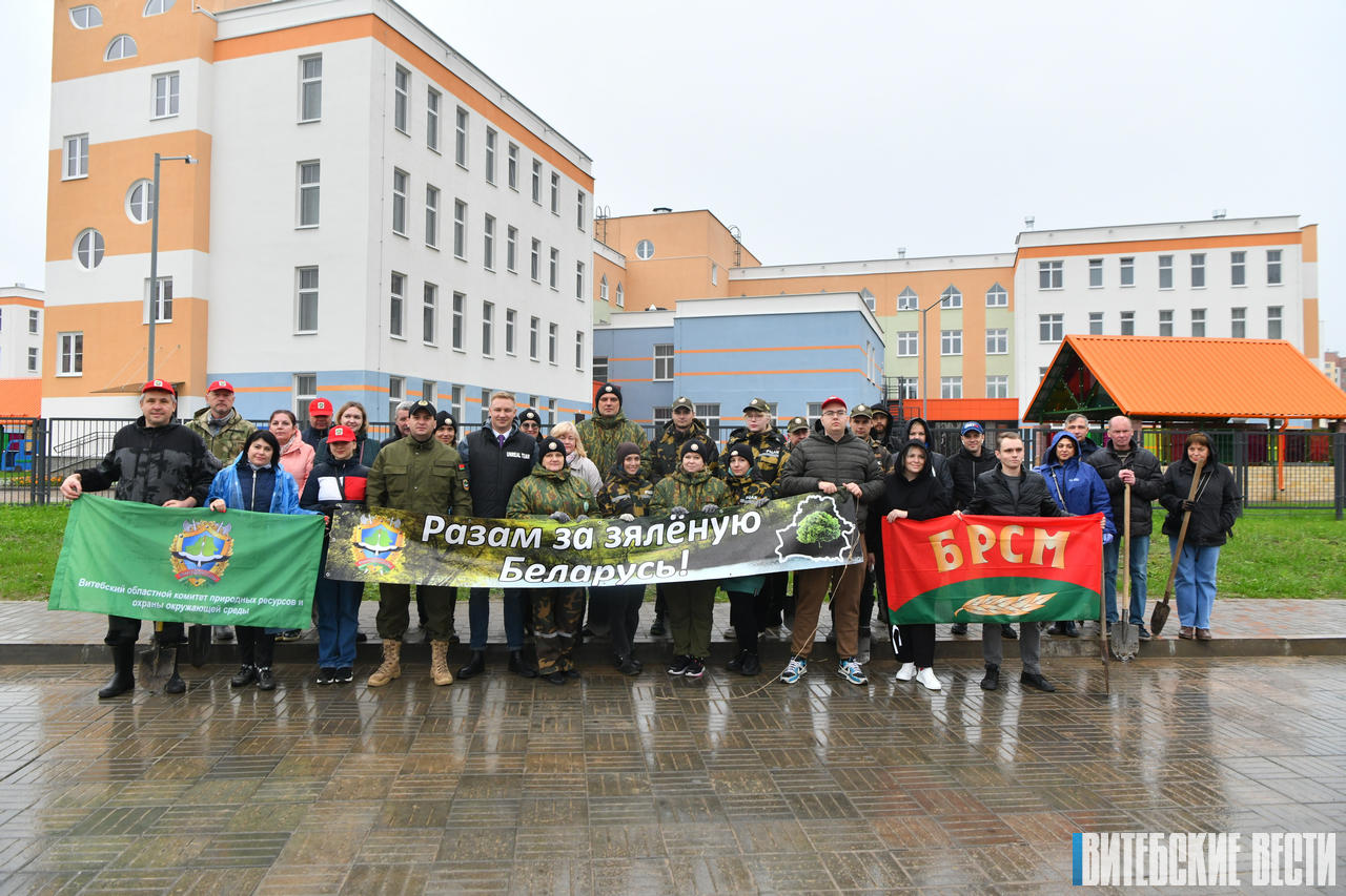 Более 15 тыс. деревьев и кустарников высадят в Витебской области до 30 ноября