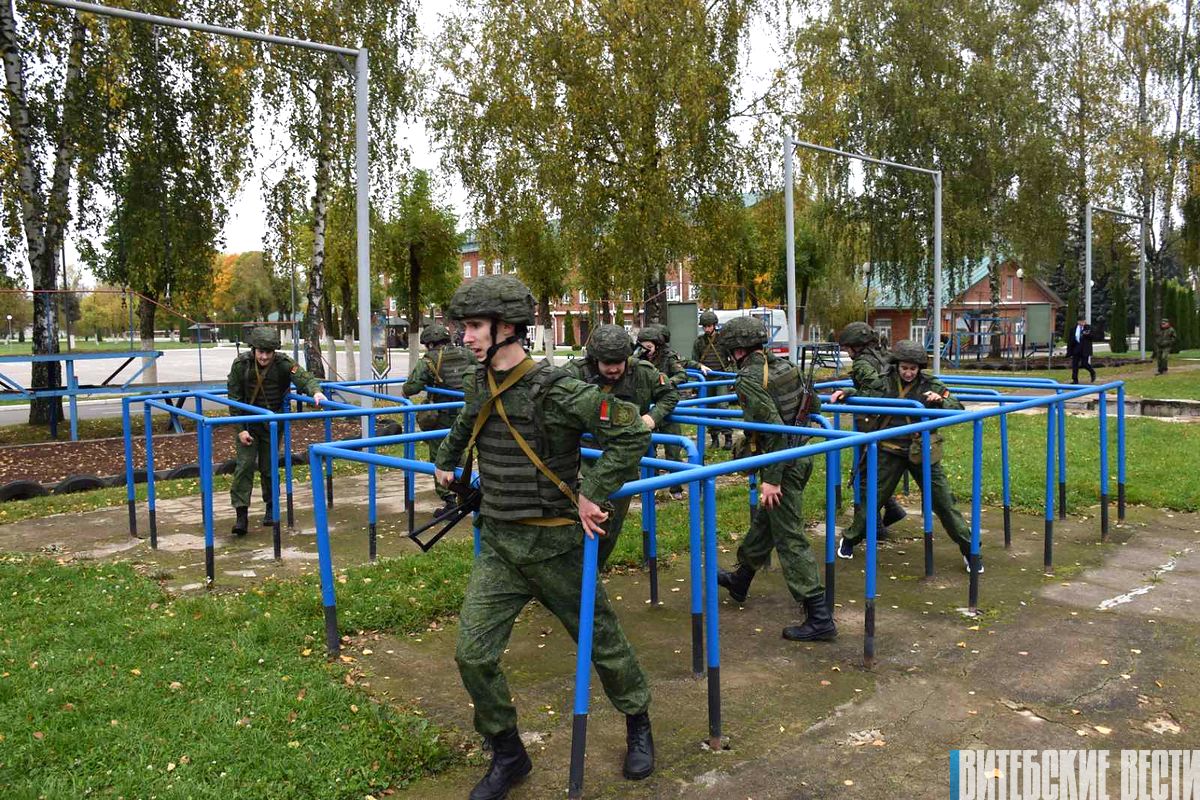 Студенты Витебской области приняли участие в военно-прикладной игре «Натиск»