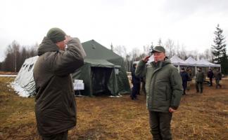 Очередной этап командно-штабных учений с участием субъектов государственной системы реагирования состоялся в Витебской области 