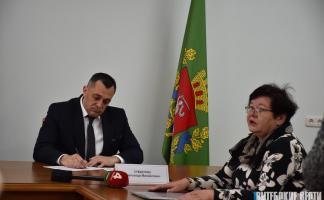 Александр Субботин провел личный прием граждан в Витебске