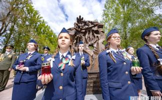 В Витебске торжественно открыли знак 