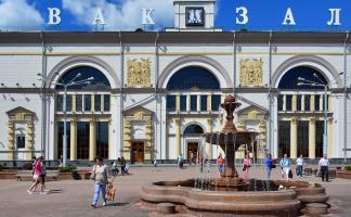 В Витебске на Привокзальной площади временно переносится остановка для маршруток 