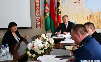 Владимир Юргевич провел прием граждан в Городокском районе