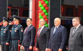 Здание пожарной аварийно-спасательной части открыли в Глубоком